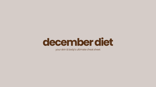 December Diet for You and Your Glowing Skin Too