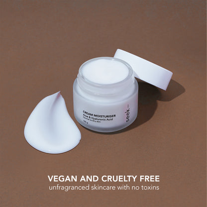 cream moisturiser aloe & hyaluronic acid (normal to dry skin)