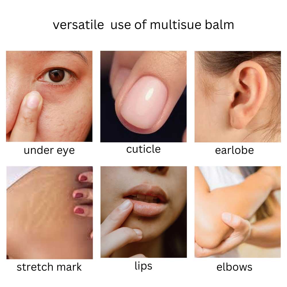 seek skincare multi-use balm, is an all-purpose un fragranced skincare essential that is used to nourish and moisturise lips or any other dry areas of your skin instantly.